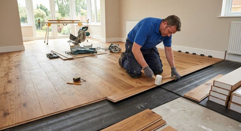 Wide Plank Floor Installation in San Antonio, TX