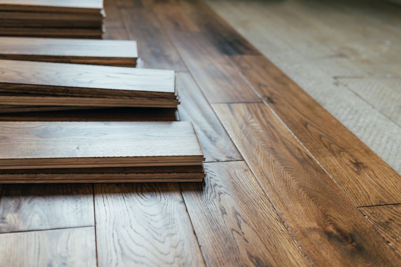 Dark Wood Floor Installation in San Antonio, TX