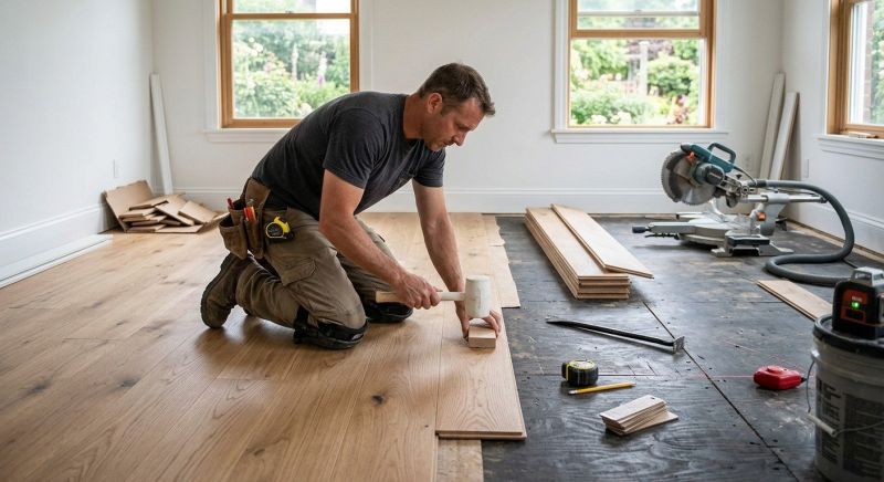 Hardwood Floor Installation in San Antonio, TX