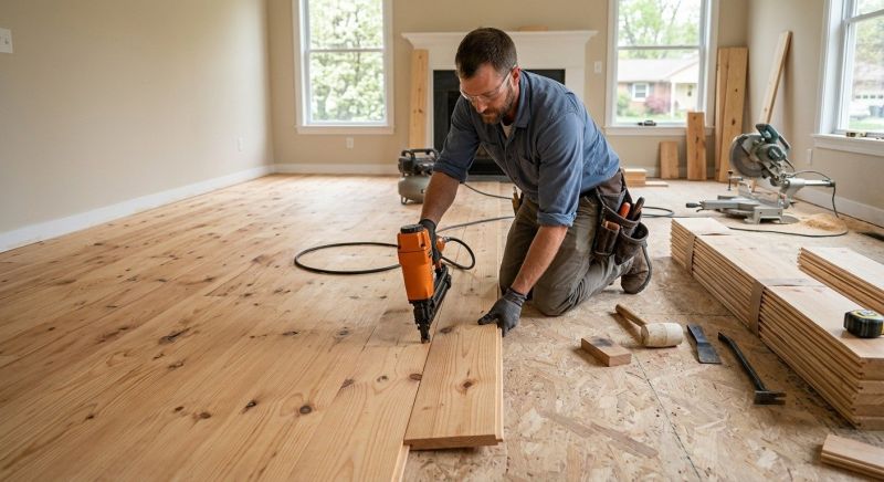 Maple Flooring Installation in San Antonio, TX