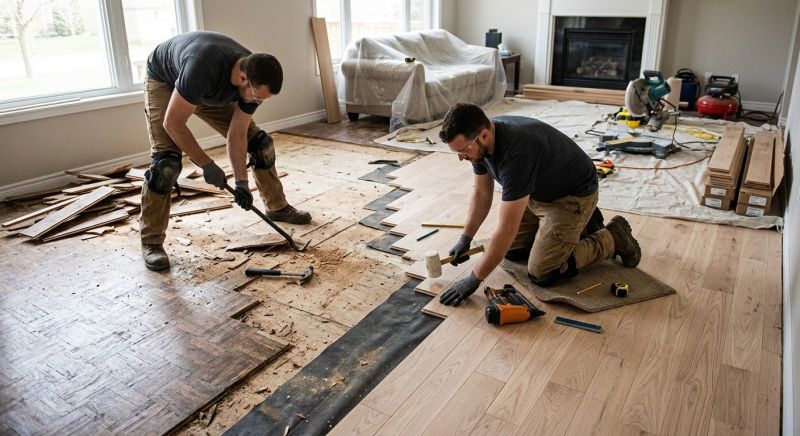 Wood Floor Replacement in San Antonio, TX